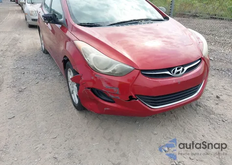 2011 Hyundai Elantra Gls (Ulsan Plant) из США, поврежденный, VIN KMHDH4AE6BU106746